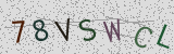 Visual CAPTCHA challenge