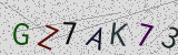 Visual CAPTCHA challenge