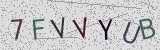 Visual CAPTCHA challenge