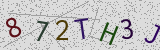 Visual CAPTCHA challenge