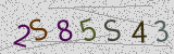 Visual CAPTCHA challenge