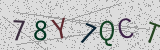 Visual CAPTCHA challenge