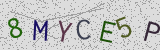 Visual CAPTCHA challenge