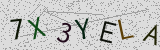 Visual CAPTCHA challenge