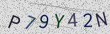 Visual CAPTCHA challenge