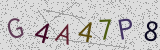 Visual CAPTCHA challenge