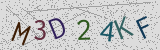 Visual CAPTCHA challenge